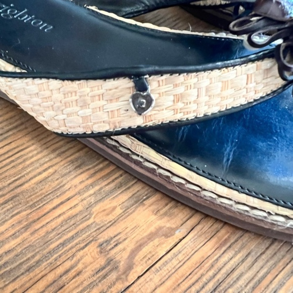 Brighton orchard brown/espadrille sandal size 7 M - Picture 9 of 13